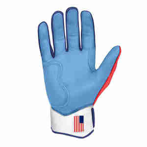 Venta al por mayor de fábrica de alta calidad guantes de bateo de béisbol para hombres ropa deportiva guantes de protección transpirable logotipo personalizado - Product Image 4