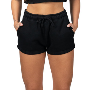 Best Selling Women High <b>Waist</b> Breathable Quick Dry Sweat Shorts Customizable Logo Print Fitness Workout Training Wear - Product Image 1