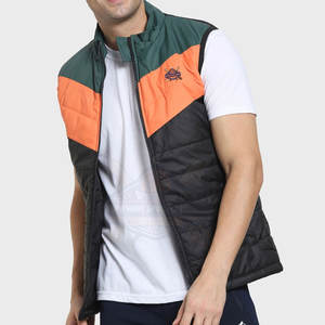 Chaleco Acolchado Personalizado para Hombre, 100% Poliéster, Transpirable, Informal, en Oferta, Servicio OEM, Diseña Tu Propio Logotipo - Product Image 1