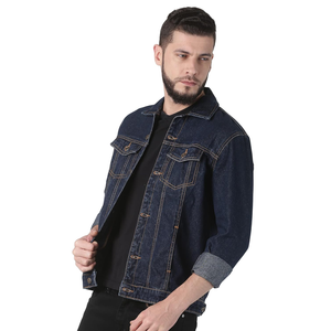 แจ็กเก็ตยีนส์สำหรับผู้ชายเสื้อแจ็กเก็ตยีนส์ฟอกปรับแต่งได้สำหรับฤดูหนาวขายดีในบังคลาเทศ - Product Image 1