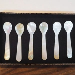 แม่ของช้อนมุก-ช้อนสง่างาม, แม่ธรรมชาติของช้อนมุกสำหรับกวน, แฮนด์เมดแม่ของช้อนมุกสำหรับขนมหวาน - Product Image 6