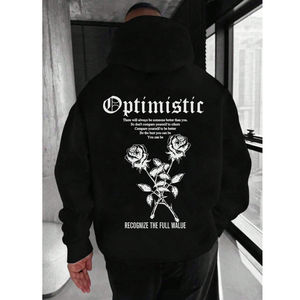 Wholesale Custom Heavyweight Washed French Terry Cotton <b>Pullover</b> Hoodie for <b>Men</b> Korean Vintage Distressed Acid Wash for Winter - Product Image 4