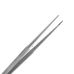 Pinzas de Microsutura TC 7.25 con Plataforma, Mango Dorado, Instrumento Quirúrgico Manual de Acero Inoxidable de Precisión, Resistente a Altas Temperaturas - Product Image 5
