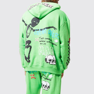 Fabricante profesional Chándales con capucha de invierno para hombre Diseño personalizado Precio bajo Logotipo personalizado Superventas 100% algodón - Product Image 4