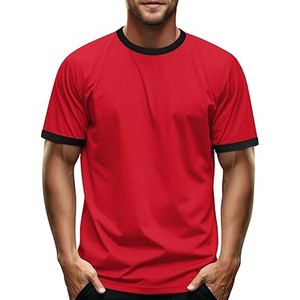 T-shirts Hipster Hiphop pour Hommes - T-shirts à Imprimés à la Mode en Gros 100% Coton T-shirts à Bordures Fabricants - Product Image 2