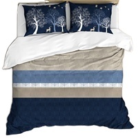 100% cotton in bedsheets 4 cái thiết lập được trang bị phẳng trong chất lượng mềm mại với phù hợp với gối trường hợp cho sang trọng phòng ngủ hiện đại AVIOR - Product Image 3