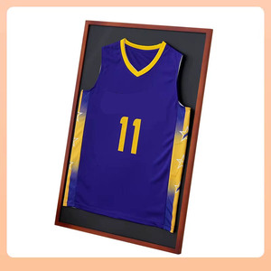 Marco de Madera para Fotos, Diseño Ecológico para Exhibición en Pared, para Artículos Deportivos de la <span class=keywords><strong>NBA</strong></span>, Baloncesto, Tenis, <span class=keywords><strong>Ropa</strong></span> con Autógrafos - Product Image 4