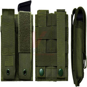 Haute Qualité Paintball Sports Mag Holster Double Mag Pouch Tactique MOLLE Compatible Double Support Durable Nylon Matériel OEM - Product Image 2