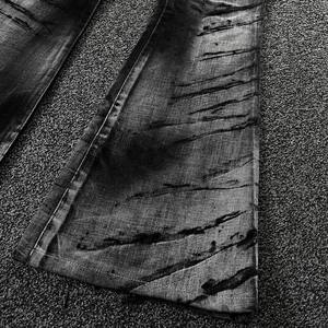 Pantalones Vaqueros de Mezclilla Ajustados de Cintura Media, Transpirables, Tejidos, Lavados a la Piedra, 100% Algodón, Personalizados OEM - Product Image 6