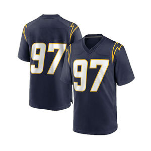 Meilleur maillot de football américain de couleur personnalisée à la mode parfaitement coupé, coudre l'uniforme en polyester pour les jeunes vêtements de sport Techniques imprimées - Product Image 6