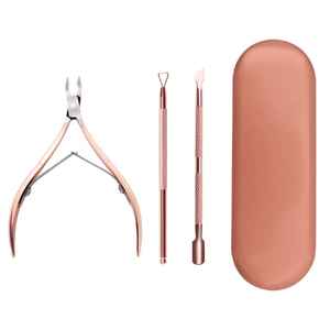 Professional Pedicure Manicure Tools High Quality Stainless Steel Cuticle Nipper Pusher Clipper <b>Cutter</b> <b>Nail</b> Finger Care Baby - Product Image 4
