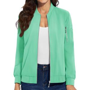 Nuevo diseño Reversible Bomber Stain Jacket Custom Letter And Patches Print Varsity Bomber Jacket para hombres y mujeres - Product Image 1