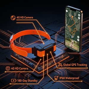 Traceur GPS 4G LTE pour <span class=keywords><strong>chien</strong></span> de chasse OEM ODM avec capture photo à distance et surveillance visuelle – Fabricant en marque blanche - Product Image 4