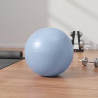Umweltfreundlicher Anti-Burst Rutschfester Glatter Balanceball für Schwangere Geburt Yoga Pilates Übungen mit Pumpe für Zuhause 17-33 Zoll