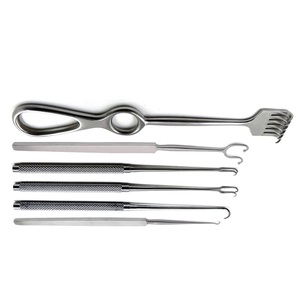 เครื่องดึงกลับผิวอุปกรณ์ผ่าตัด fomon volkman JOSEPH Gillies ชุดเครื่องมือ6ชิ้น - Product Image 5