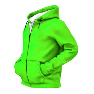 Premium Custom Zip up Full Face Hoodie Impresión Basics Algodón Mezclado Sublimación Hoodie Street Style Full Zip up Sudaderas con capucha para hombres - Product Image 5