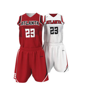 Diseña tu propia ropa de baloncesto sublimación juvenil para guantes reversibles unisex uniforme de baloncesto de ciudad camisetas de baloncesto personalizadas - Product Image 2