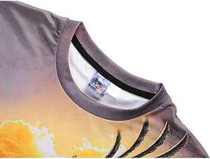 เสื้อยืดผู้ชายผ้าฝ้าย100% โอเวอร์ไซส์230g ไซส์ใหญ่พิเศษพิมพ์ลายเอนไซม์ซักได้ตามต้องการ - Product Image 5