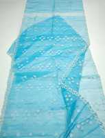 Nouvel Arrivage MTI Deshi Dhakai SKY Blue Jamdani Indien Traditionnel Lavable Haute Qualité Entièrement Cousu Prêt-à-porter Femme Longueur Cheville
