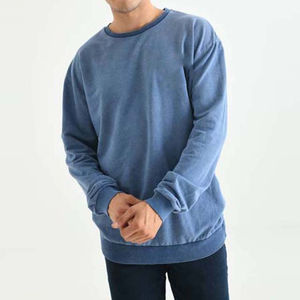 Nueva Llegada, Sudadera con Capucha de Algodón 100%, Estilo Holgado, Lavado Ácido, con Botones, para Invierno, Personalizable, Manga Larga, Gruesa - Product Image 1