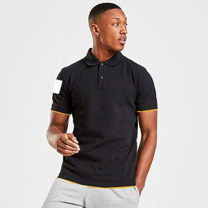 Polo à la mode pour hommes avec Polyester 100% Polo T-shirt - Product Image 4