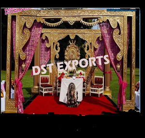 Style ouvert Bollywood mariage Mandap mariage Mandap décoration derniers mariages conçus Mandaps - Product Image 1
