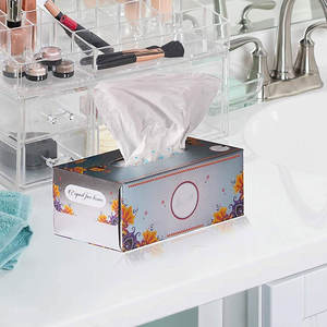 Precio de fábrica Servilleta multifuncional finamente procesada Caja facial Embalaje Papel tisú - Product Image 6