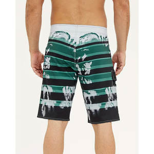 Pantalones cortos de secado rápido de alta calidad para hombre, pantalones cortos de talla grande con patrón sólido de Pakistán, método de tejido no tejido teñido liso, servicio OEM - Product Image 3