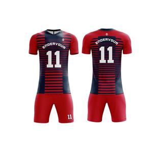 High Quality Sports-Grade Well made Soccer Uniform Latest Top Quality Customized Soccer Uniform For <b>Men</b> - Product Image 2