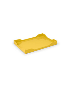 Lujo con elegancia perfecto para servir o como una pieza de decoración llamativa decoración del hogar bandeja de servicio de laca Rectangular - Product Image 1