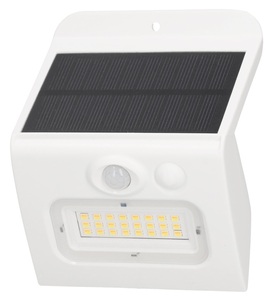 Lampada Solare da Parete LED Dimmerabile Egoda Bianca con Sensore 3W CCT 3000K / 4000K / 6500K (GSC 200210027) - Product Image 1