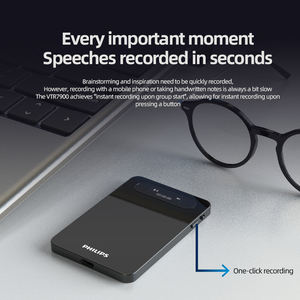 Grabadora <span class=keywords><strong>de</strong></span> Voz Inteligente con IA Philips VTR7900, Transcripción y Traducción Gratuitas <span class=keywords><strong>de</strong></span> por Vida, Grabación <span class=keywords><strong>de</strong></span> <span class=keywords><strong>Llamadas</strong></span> <span class=keywords><strong>Telefónicas</strong></span>, WiFi, Batería <span class=keywords><strong>de</strong></span> 85H - Product Image 4