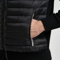 Blouson Bomber en Toile Noire Personnalisé pour Homme, Logo Avant en Polyester, Printemps, Haute Qualité, Grande Taille, Épais et Chaud