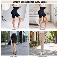 Shorts gainants taille haute pour femme, effet ventre plat et rehaussement des fesses, pour usage quotidien, vente en gros