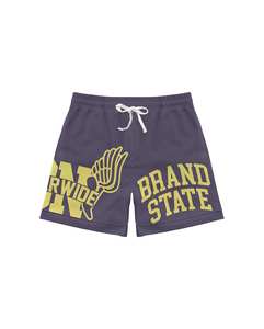 กางเกงขาสั้นผ้าโพลีเอสเตอร์สีดำสำหรับผู้ชายกางเกงขาสั้นผ้าโพลีเอสเตอร์100% สำหรับเล่นกีฬาแฟชั่นแนวสตรีท - Product Image 5