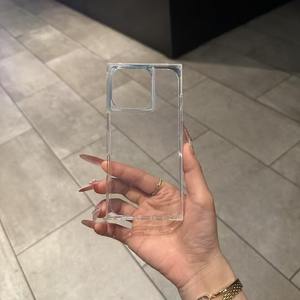 Pour coque arrière en acrylique, cadre en TPU, rectangulaire, transparent, antichoc, protection intégrale 360°, étanche pour protection d'écran - Product Image 4