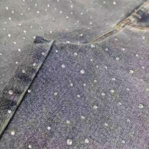 Pantalones Cortos de Mezclilla para Hombre, Estilo Vintage, Personalizados, con Pedrería, de Fabricante de Ropa Urbana - Product Image 5