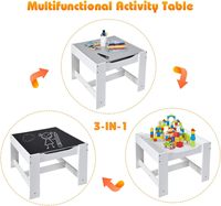 Vente en gros de meubles modernes pour enfants ensemble table et chaises pour tout-petits bureau en bois pour salle de jeux table d'étude pour enfants