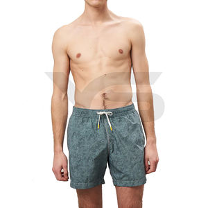 กางเกงขาสั้นเล่นฟิตเนสของผู้ชายกางเกงขาสั้นชายหาดผ้า100% แห้งเร็วทำจากโพลีเอสเตอร์มีโลโก้ออกแบบได้ตามต้องการ - Product Image 5