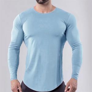 2023 Hommes Compression À Manches Longues Running T-shirt Respirant Gym Formation Tops pour Fitness Workout & Muscle Tees - Product Image 3