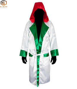 Robes de boxe personnalisées de haute qualité, légères et écologiques, vêtements d'entraînement, matériau en polyester durable, toutes saisons, 2024 - Product Image 4