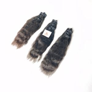 Vietnamese Weaving 100% Virgin Cuticle Aligned Temple Bundle Unprocessed Human <b>Hair</b> Extensions None Chemical Processing <b>Braiding</b> - Product Image 5