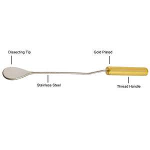 Haute Qualité 42cm En Acier Inoxydable McCollum Dingman Dissecteur Du Sein Instruments De Chirurgie Plastique Lame Spatulée Base Chirurgicale - Product Image 2