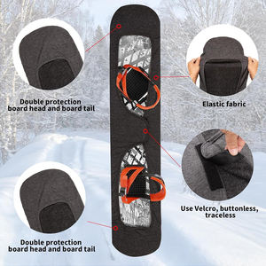 Funda para Tabla de Snowboard de la Mejor Calidad, Doble Protección para la Cabeza y la Cola de la Tabla, Tela Elástica - Product Image 4