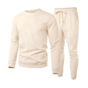 Survêtement pull-over en polyester/coton avec logo personnalisé-Survêtement léger à la mode de dernière génération OEM - Product Image 4