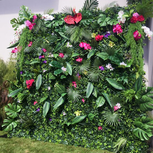 Nhân Tạo Màu Xanh Lá Cây Tường Cho Ngoài Trời Trong Nhà Hàng Rào Dọc Vườn Cây Nhân Tạo Sống Tường Cho Nhà Vườn Trang Trí Nội Thất - Product Image 2