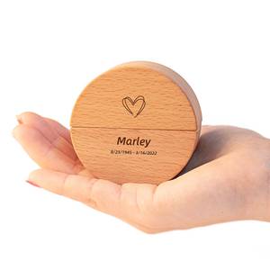 Small Keepsake Urns Custom Engraved <b>for</b> Human <b>Ashes</b> Pet Urns Cremation Mini Keepsake Small Urn Natural - Product Image 4