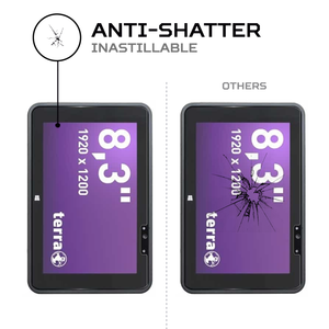 Protecteur d'écran ANTISHOCK pour tablette Terra Pad 885 Industry W10P - Product Image 5