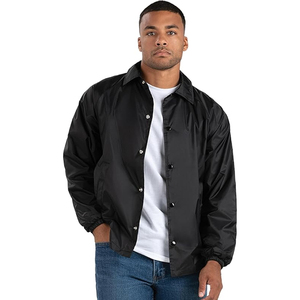 Chaqueta Cortavientos Personalizada al por Mayor para Hombre, Cuello Alto, Transpirable, de Poliéster y Elastano, Estilo Urbano para Uso en Exteriores en Invierno 2026 - Product Image 5