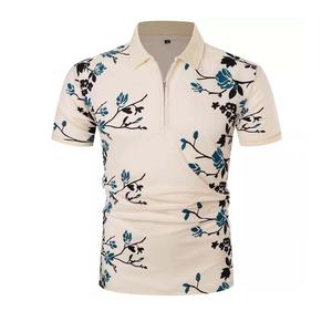 Polos de algodón Premium para hombre, nueva tendencia a la moda, polos de tela de punto personalizados de talla grande, polos para hombre - Product Image 5